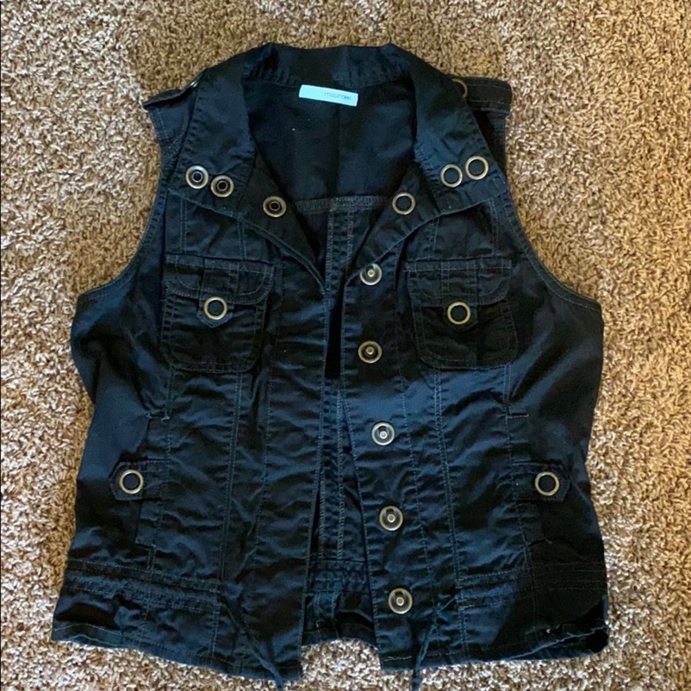 Maurices Black Vest